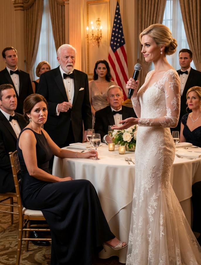 Part 3: My Sister Laughed and Called Me “Just a Nurse” in Front of 120 Wedding Guests—But the Groom’s Father Wouldn’t Stop Staring at Me, and When He Finally Stood Up From the Head Table, the Entire Room Went Quiet Before Anyone Understood What He Was About to Say