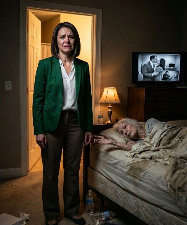 I came home from a business trip expecting silence, not a note from my husband: “Take care of the old woman in the back room.”