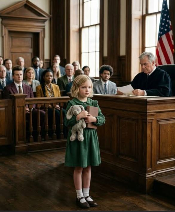 At our divorce hearing, my husband seemed calm as his lawyer painted me as unstable—until my 7-year-old daughter stood up and played a video that made his face go pale and exposed the truth.