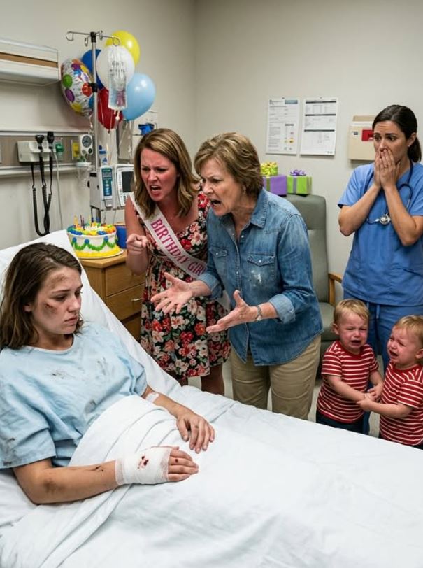 I was discharged from the hospital. My parents called, “We’re at the shopping mall preparing for your sister’s birthday. Take a bus.” With 3 stitches in my abdomen, I called a taxi, got home, called the bank, and removed her from my life insurance when she.. went to the doctor…