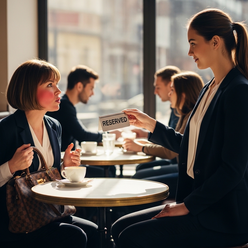 FULL PART: Entitled Mom Claimed My Seat at the Cafe — Her Face Turned Red after I Taught Her a Lesson
