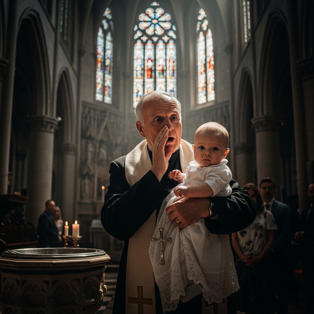 We Brought Our Baby to the Church for Baptism – ‘This Is Impossible,’ Whispered the Priest as He Held the Baby in His Arms